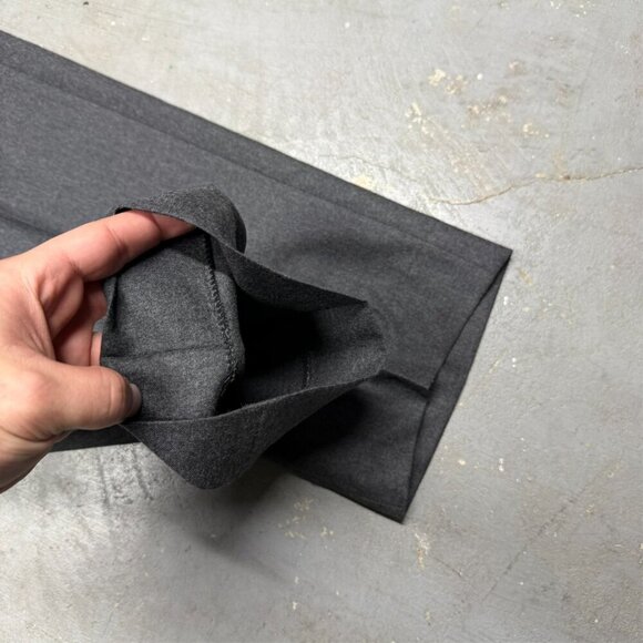 Coppley Suit Super 140s Flannel Wool Grey Made in Canada 40 R 34x32 - Picture 12 of 15